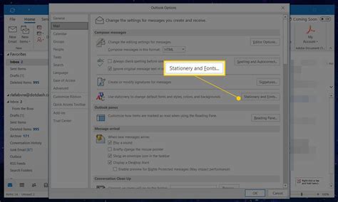 Change Default Font in new Outlook for Windows.